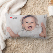 Funny Record Red Dot Custom Photo Kussen (Deken)