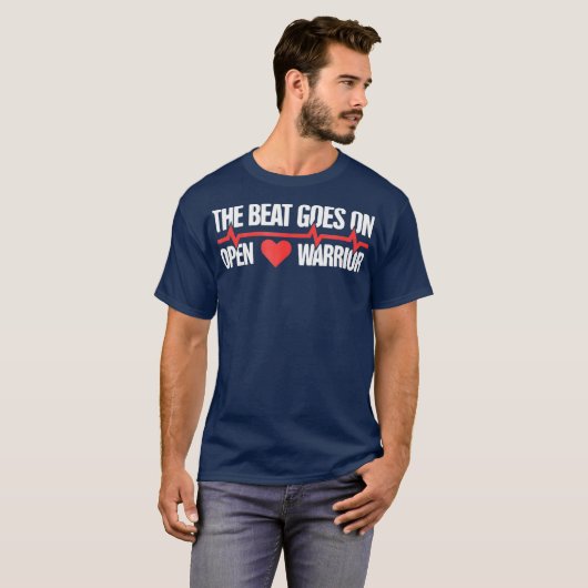 Funny Recovery Open Heart Bypass Surgery T-shirt (Voorkant volledig)