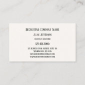 Funny Recruiting of Headhunter Visitekaartje (Achterkant)