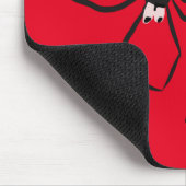 Funny Red Back Spider Persoonlijke naam Muismat (Hoek)