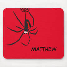 Funny Red Back Spider Persoonlijke naam