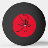 Funny Red Back Spider Spider Kinder Pingpongbal (Voorkant)
