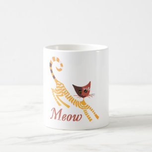 Funny red cat koffiemok
