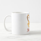 Funny red cat koffiemok (Links)