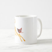 Funny red cat koffiemok (Voorkant rechts)