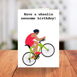Funny red cycling pun verjaardagskaart voor fietse kaart<br><div class="desc">🌶️ Een glimlach op een gezicht met deze grappige fietsverjaardagskaart! - Klik gewoon om dit ontwerp te personaliseren 🔥 Mijn beloften - Dit ontwerp heeft unieke handgetekende elementen (getekend voor mij!) - Het is ontworpen met u in gedachten 🙏 Dank u voor de ondersteuning van mijn kleine bedrijf - Als...</div>
