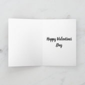 Funny Red Hot Sauce Packet Valentijn Day Card Kaart (Binnen)