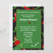 Funny Red Hot-Your Age - Birthday Kaart (Voorkant)