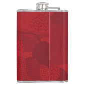 Funny Red Joystick Vaderdag Groet Heupfles (Achterkant)