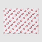 Funny Red Lips  Tissuepapier (Voorkant)