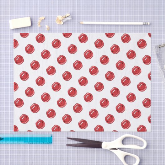 Funny Red Lips  Tissuepapier (Craft)