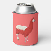 Funny Red Llama Blikjeskoeler (Blikje Achterkant)