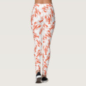 Funny Red Lobster Pattern Leggings (Achterkant)
