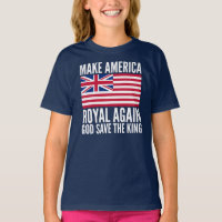 Funny Red Make America Royal Opnieuw Vector Art