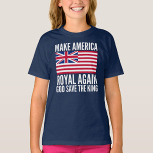 Funny Red Make America Royal Opnieuw Vector Art T-shirt