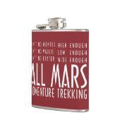 Funny Red White All Mars Trekking Adventure Heupfles (Links)