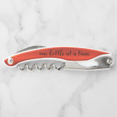 Funny Red Wine Kurkentrekker Bottle Open (Achterkant)