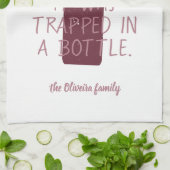 Funny redde zojuist de naam van de familie van de  theedoek (Gevouwen)