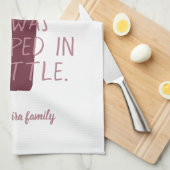 Funny redde zojuist de naam van de familie van de  theedoek (Quarter Fold)