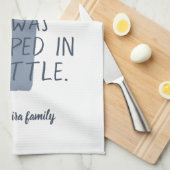 Funny redde zojuist de naam van de familie van de  theedoek (Quarter Fold)