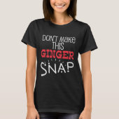 Funny Redhead Ginger Hair Mannen T-shirt Vrouwen G (Voorkant)