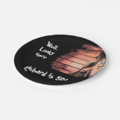 Funny Redneck Country Birthday Party Papieren Bordje (Gekanteld)