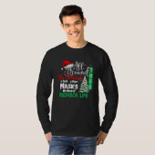 Funny Rednecker All Around The Christmas Quarantin T-shirt (Voorkant volledig)