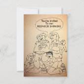Funny rednek shindig/party uitnodigingen (Voorkant)