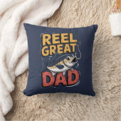 Funny Reel Grote Vader Gevist Vaderdag Kussen (Deken)