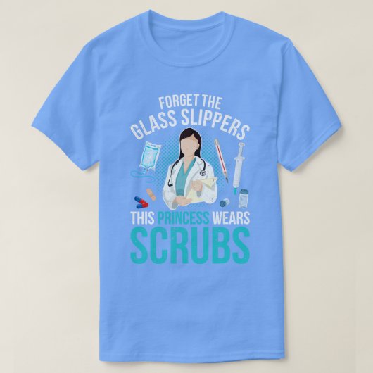 Funny Registered Nurse Rn Nursery Medicine T-shirt (Design voorkant)