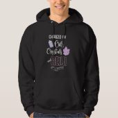 Funny Reiki Crystals and Essential Oils Quote Hoodie (Voorkant)