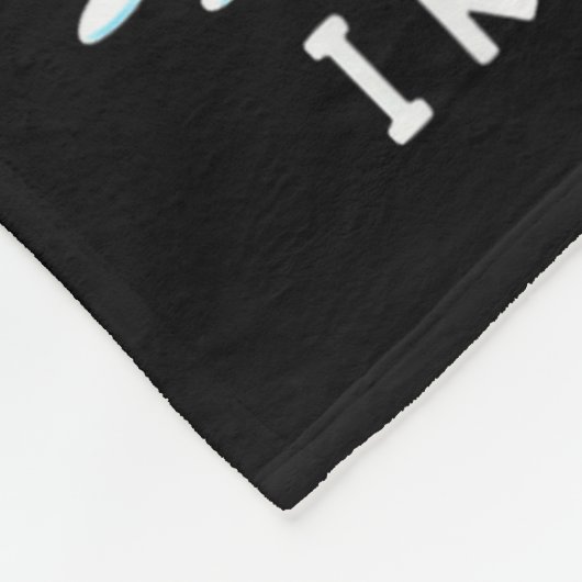 Funny Reindeer Carrot Hoarder Christmas Design  Fleece Deken (Hoek)