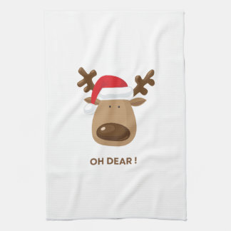 Funny Reindeer Christmas Holiday Teachers Gift  Theedoek