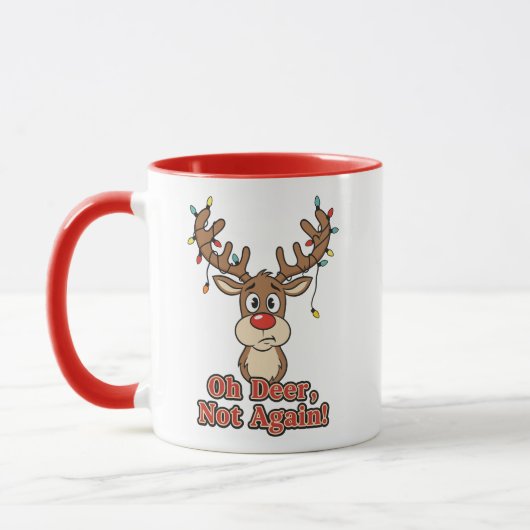 Funny Reindeer Christmas – Oh Deer Mok (Links)
