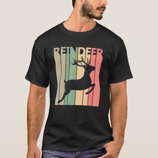 Funny Reindeer Costume T-shirt (Voorkant)