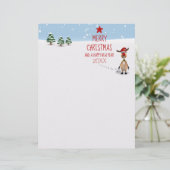 Funny Reindeer Kerstmis 2023 (Staand voorkant)