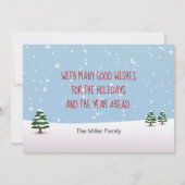 Funny Reindeer Kerstmis 2023 (Achterkant)