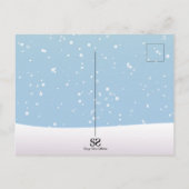 Funny Reindeer Kerstmis Nieuwjaar 2021 Feestdagenkaart (Achterkant)