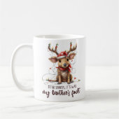 Funny Reindeer Mok (Links)