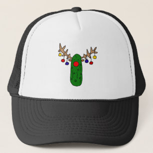 Funny Reindeer Pickle-kerstCartoon Trucker Pet