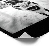 Funny Reindeer Selfie Christmas Men Women Boys And Poster (Hoek)