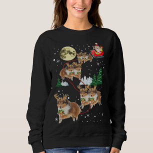 Funny Reindeer Sheltie Xmas Hondenliefhebbers met  Trui