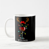 Funny Reindeer Winedeer Reinbeer Matching Couples Koffiemok (Links)