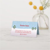 Funny Reindekerst-kaartje Plaatskaartje (Achterkant)