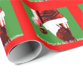 Funny reinreder cadeaupapier (Rol Hoek)