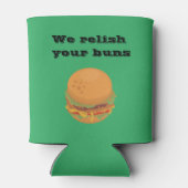 Funny Relais je Buns Burger Blikjeskoeler (Achterkant)