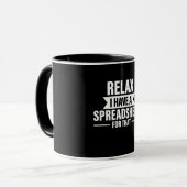 Funny Relax heeft spreadsheets accountantsgegevens Mok (Voorkant links)