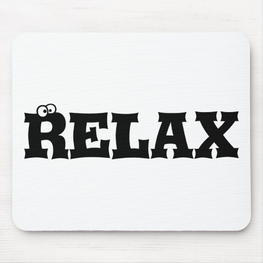 "Funny Relax" Mousepad Muismat (Voorkant)