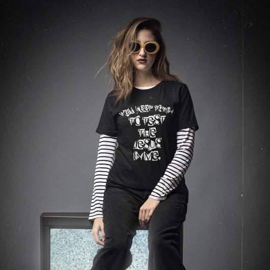 Funny Religieuze Southern Gezegde Dark T-shirt