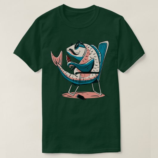 Funny relxs Shark T-shirt (Design voorkant)
